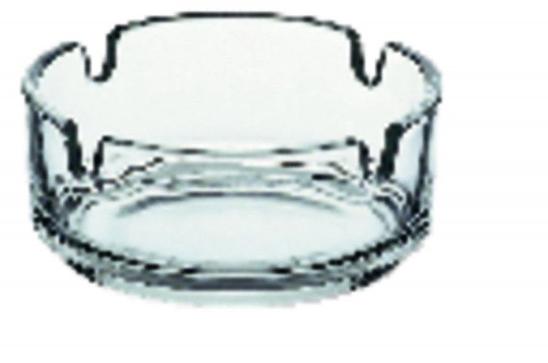 Cendrier rond transparent Ø 8,5 cm 3,6 cm 3,6 cm Arcoroc