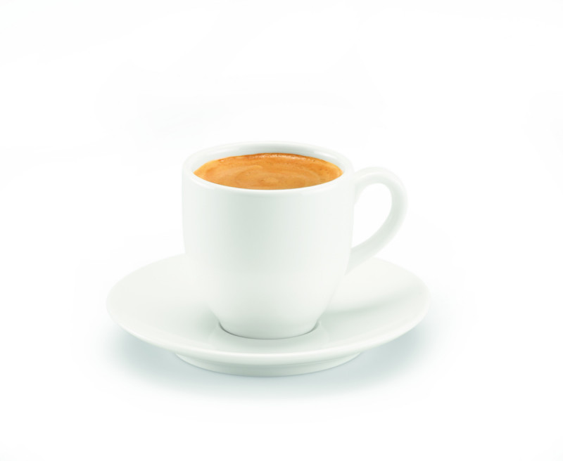 Tasse à expresso rond ivoire porcelaine 9 cl Ø 6,3 cm Classic Gourmet Rak