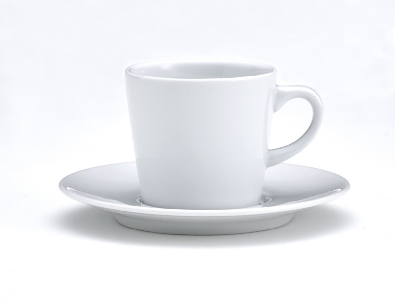 Tasse à café lungo rond blanc porcelaine 18 cl Fluto Pillivuyt