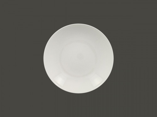 Assiette coupe creuse rond blanc porcelaine Ø 23 cm Vintage Rak Rak