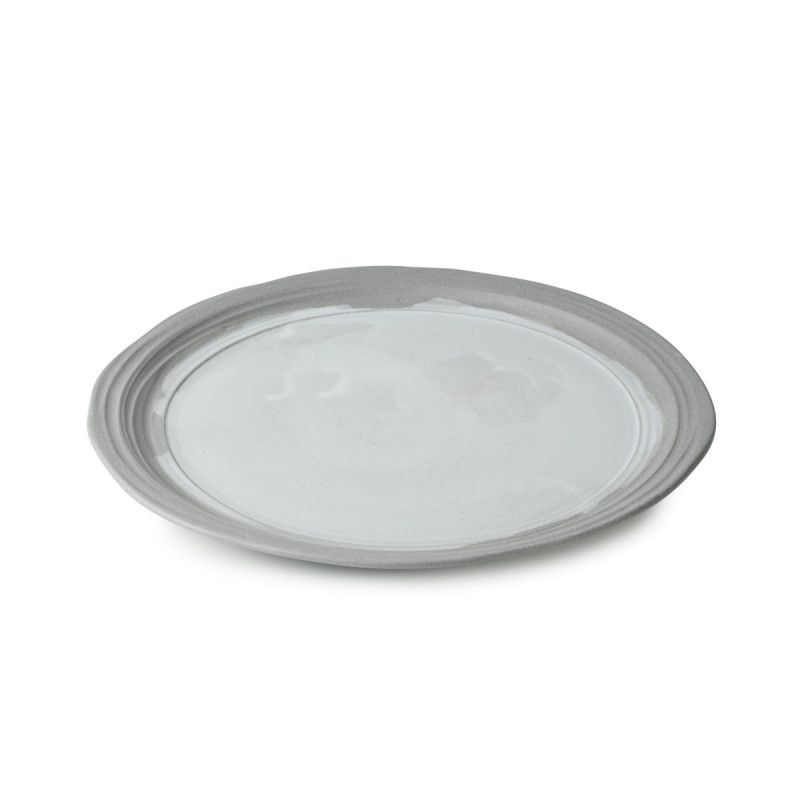 Assiette plate rond blanc porcelaine Ø 23,5 cm No.w Revol