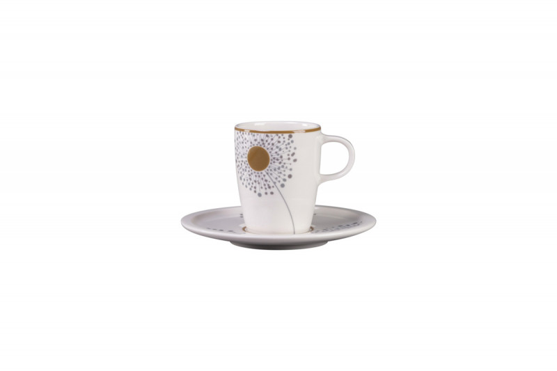 Tasse à café blanc porcelaine 20 cl Ø 7 cm Rakstone Ease Décor Spring Rak