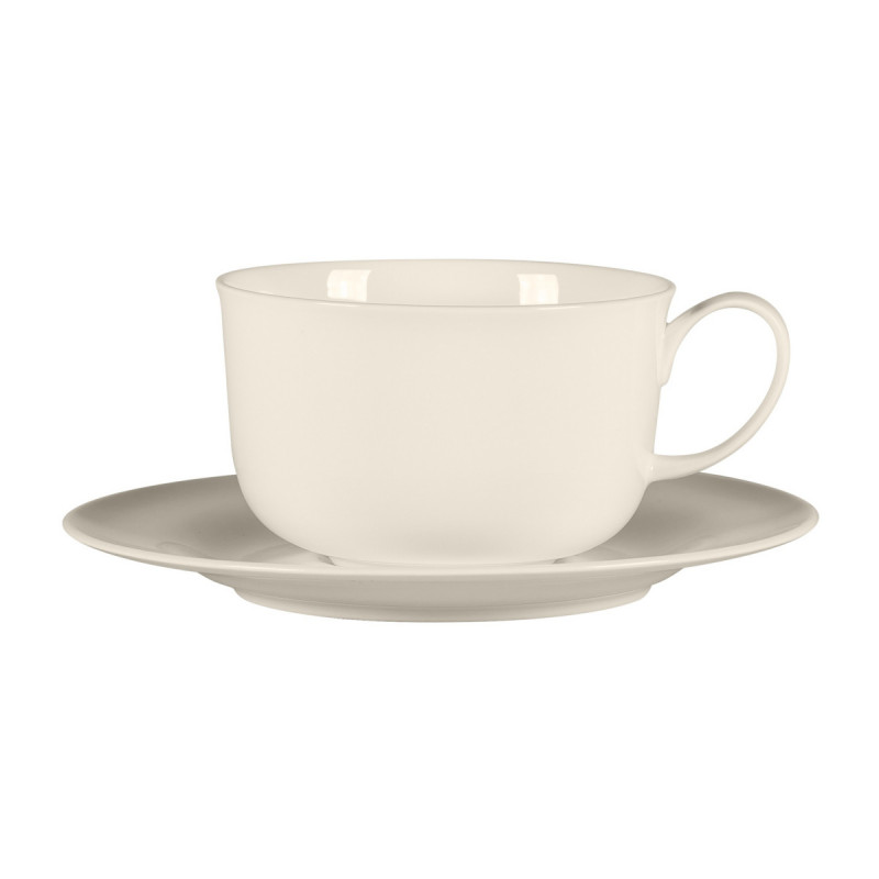 Tasse à déjeuner rond ivoire porcelaine bone china 33,8 cl Ø 10,1 cm Bravura Rak