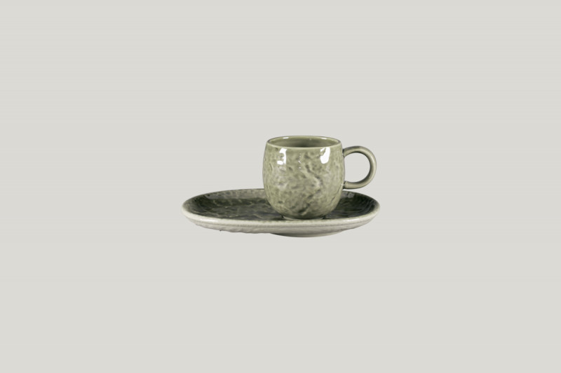 Tasse à espresso steel porcelaine Krush Rak