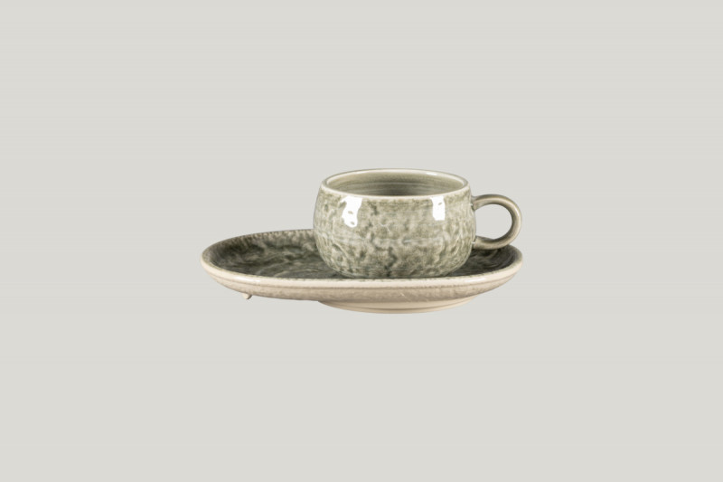 Tasse à café rond Sage porcelaine 25 dl Ø 9 cm Krush Rak