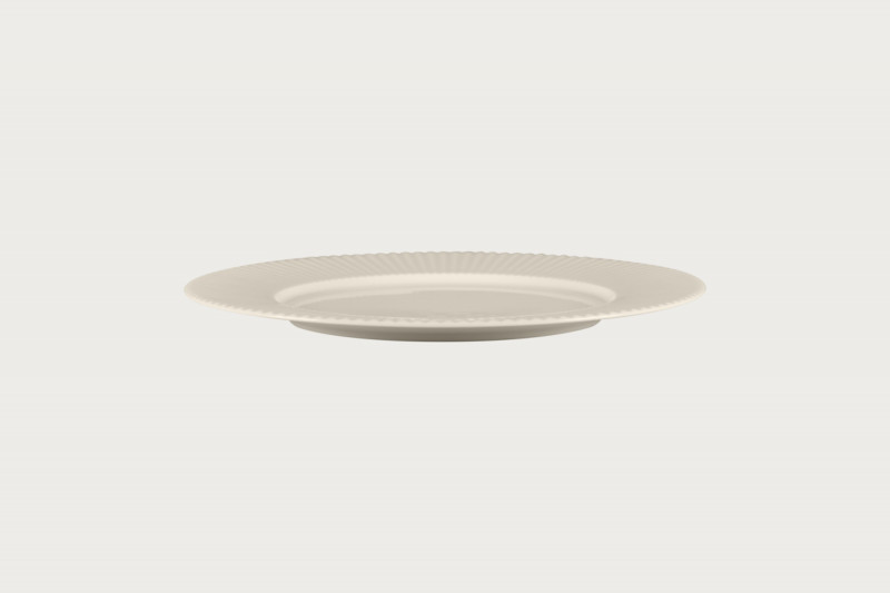 Assiette plate rond blanc porcelaine bone china Ø 29,2 cm Spectra Rak