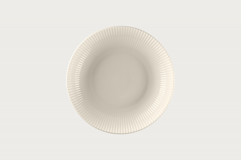 Assiette coupe creuse rond blanc porcelaine Ø 26,6 cm Spectra Rak