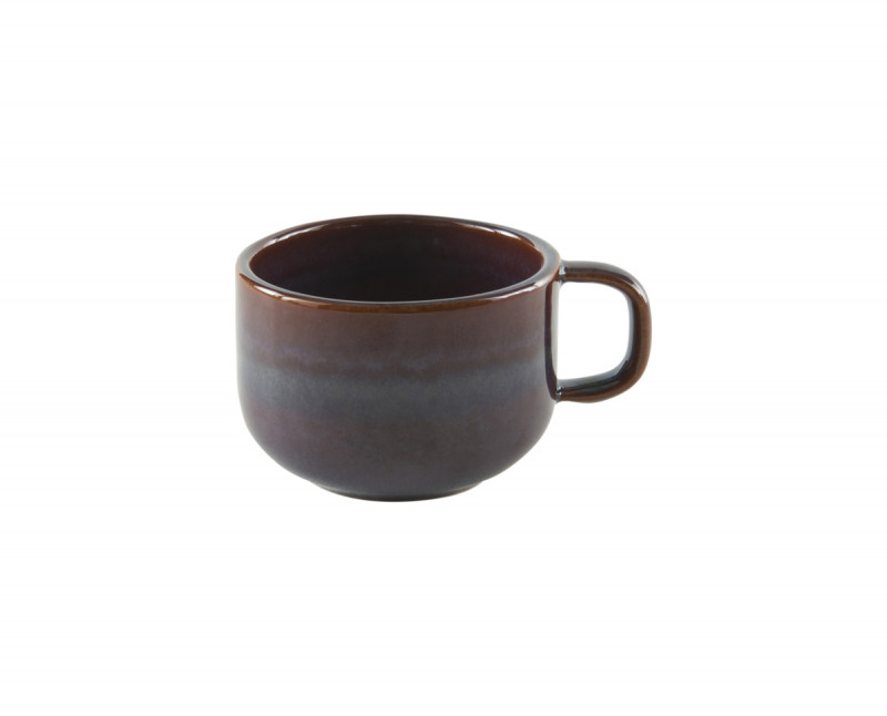 Tasse à thé Marron Bleu grès 21 cl Ø 8,5 cm Amber Accolade