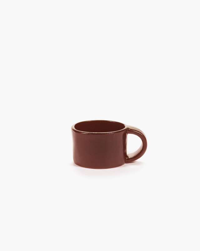 Tasse à ristretto rond Venetian red grès émaillé 6 cl 7,5 cm La Mère Serax