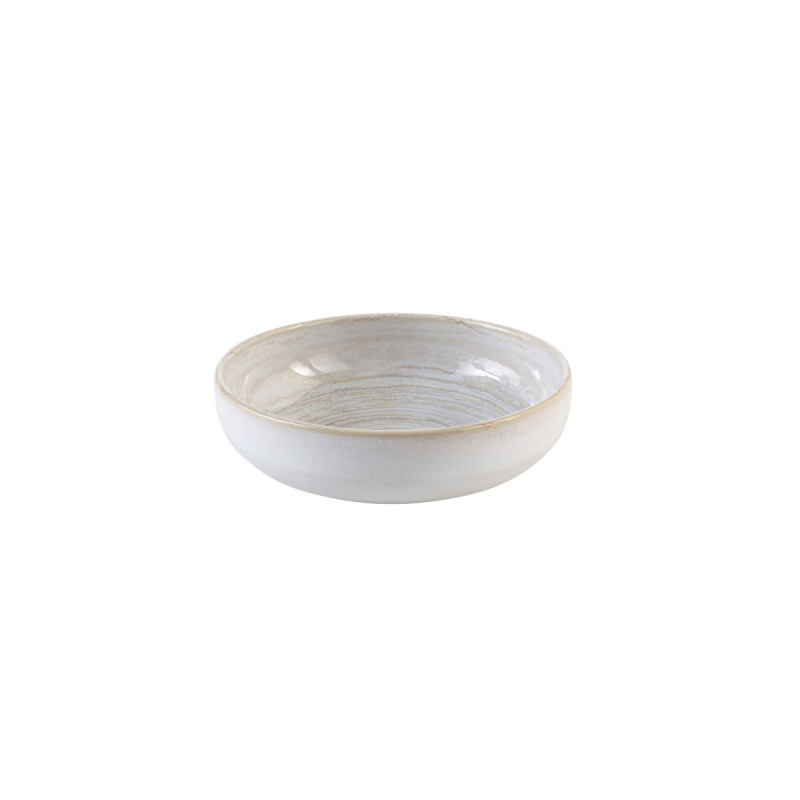 Coupelle rond beige grès émaillé Ø 16 cm Aurora Accolade